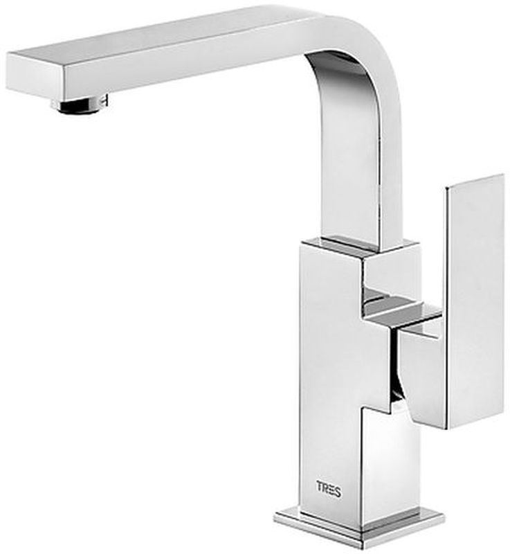 Tres Cuadro-Tres mitigeur de lavabo sur pied chrome 1.06.603