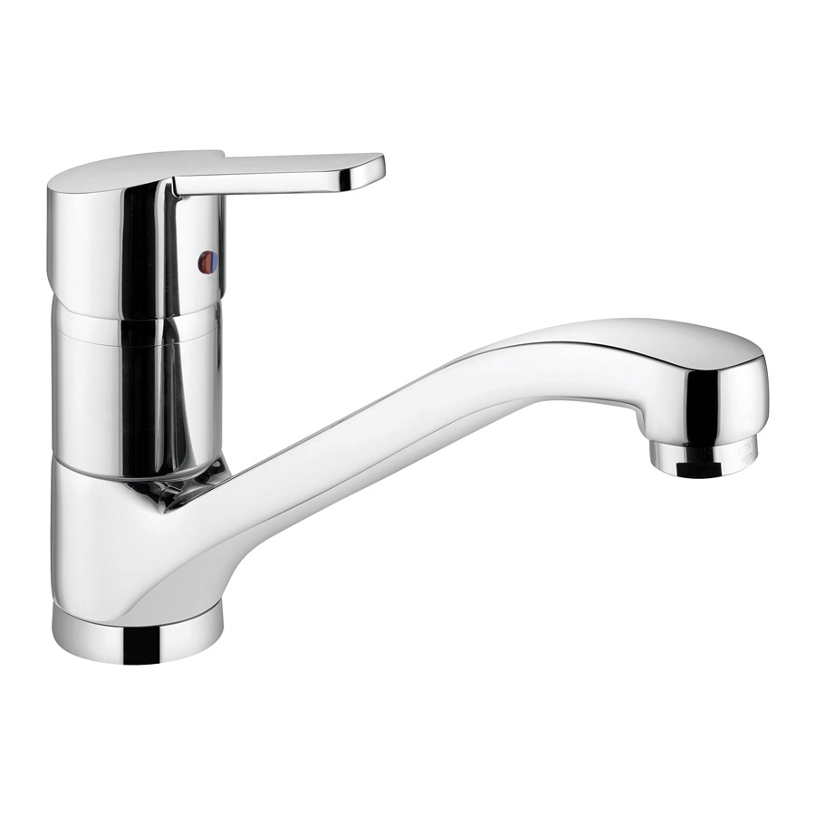 Kludi Logo Neo mitigeur de cuisine sur pied chrome 379190575