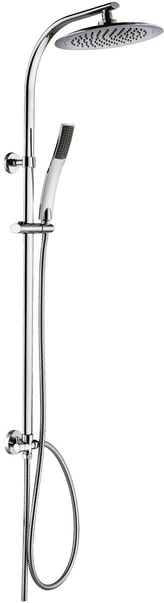 Duschy Alasca ensemble de douche mural chrome 456-90