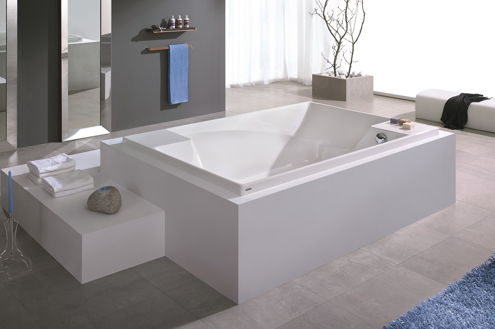 Hoesch Santee baignoire rectangulaire 190x120 cm blanc 6652.010