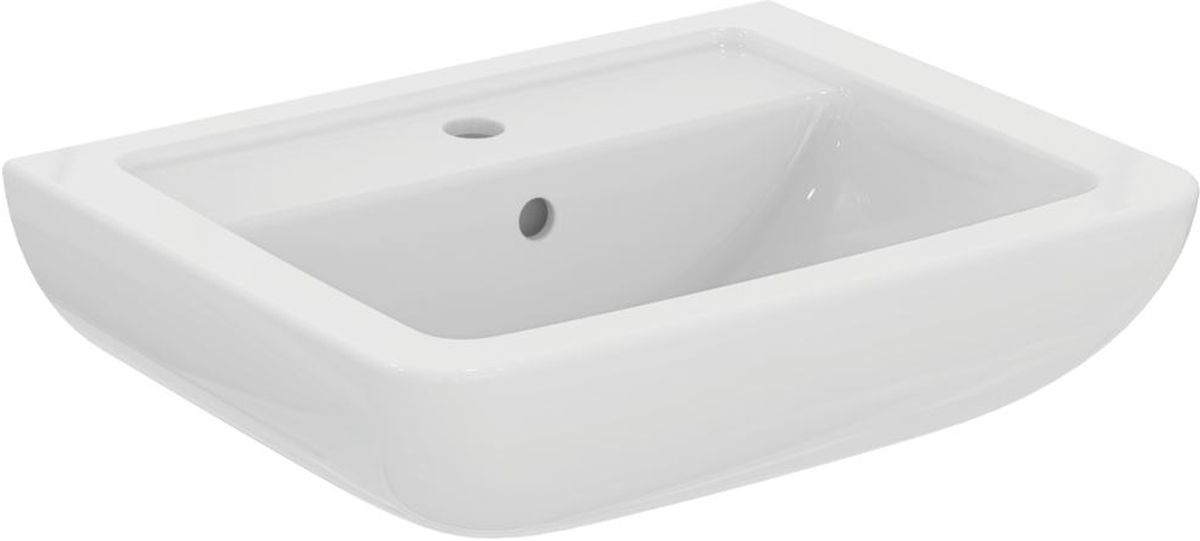 Ideal Standard Eurovit lavabo 55x44 cm rectangulaire classique blanc brillant K284701