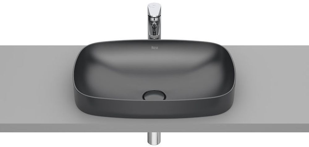 Roca Inspira lavabo 55x37 cm rectangulaire encastrée mat A327504640