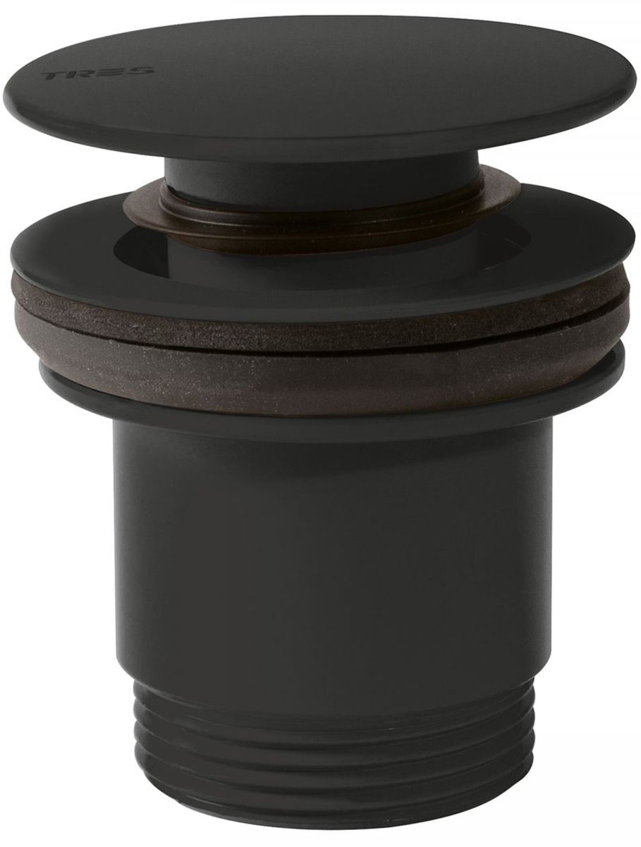 Tres bonde de lavabo noir 242.840.01.NM