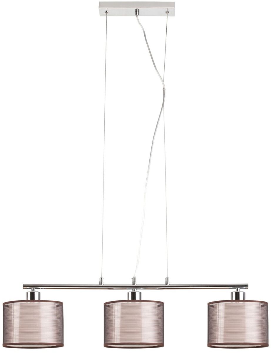 Rabalux Anastasia lampe suspendue 3x60 W chrome-marron 2630
