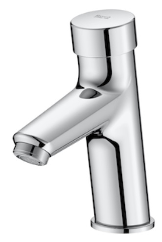 Roca Fluent vanne de lavabo sur pied pression chrome A5A4B24C00