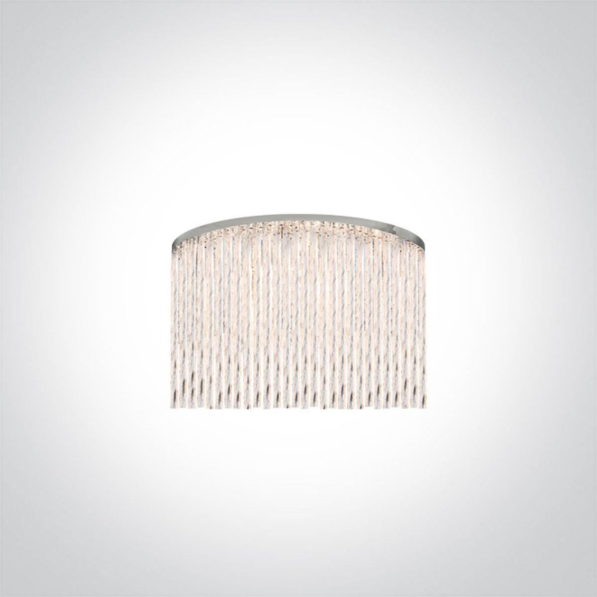 One Light Tire K applique murale 2x9 W chrome 60168