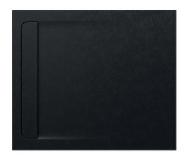 Roca Aquos receveur de douche rectangulaire avec siphon 100x90 cm noir AP6013E838401400