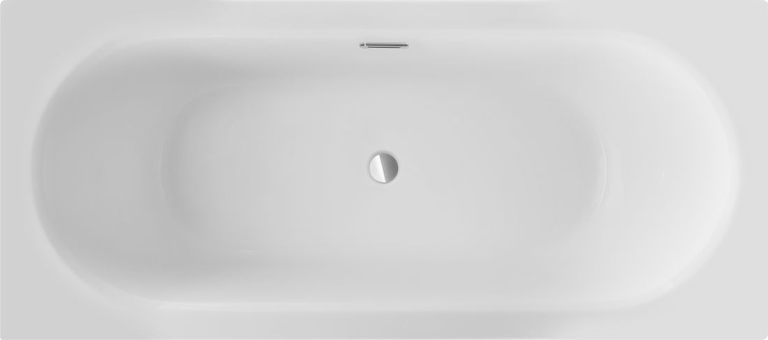 Besco Vitae baignoire rectangulaire 178.5x79 cm blanc #WAV-180-S+