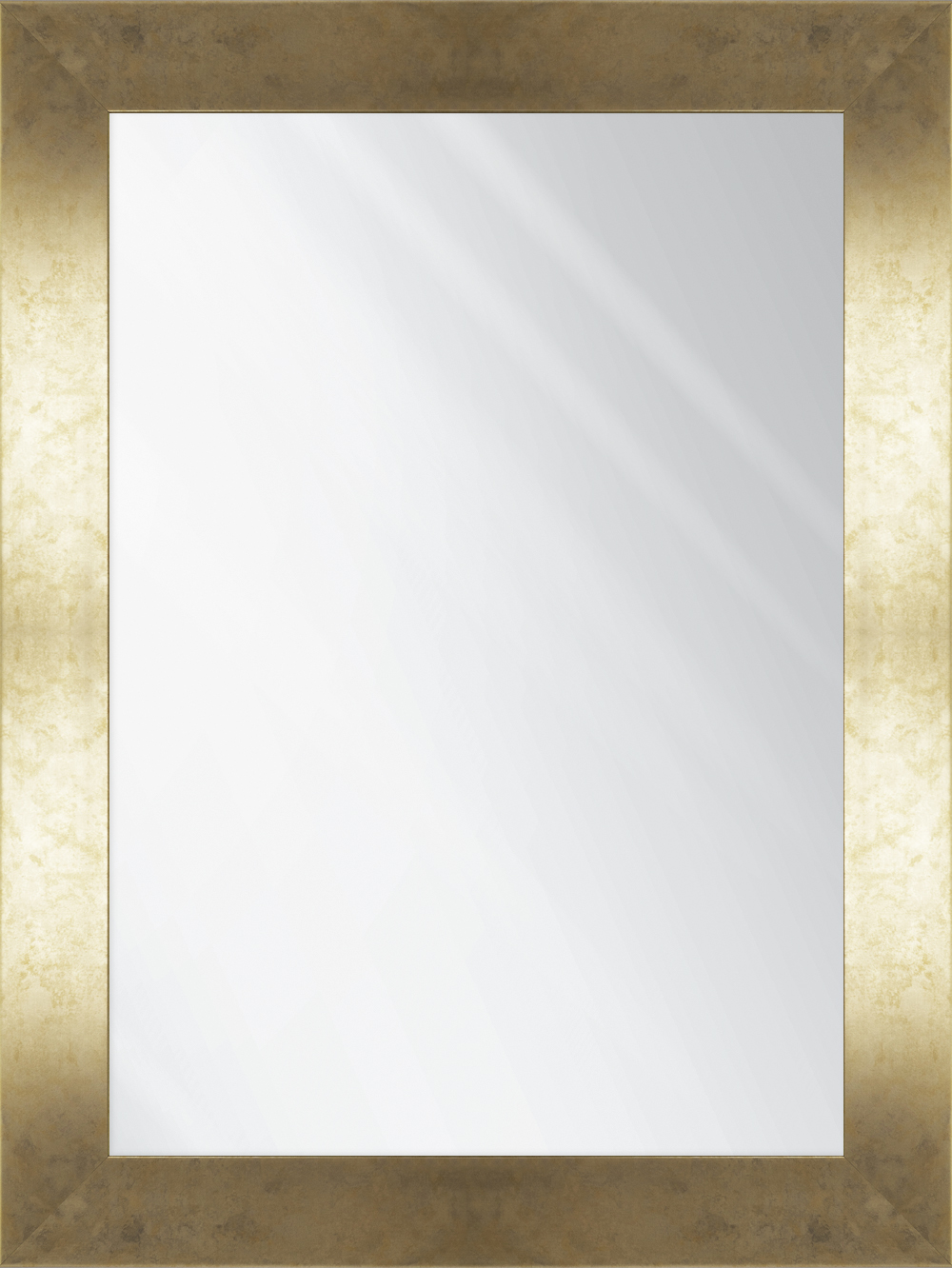Ars Longa Simple miroir 63x83 cm rectangulaire doré SIMPLE5070-Z