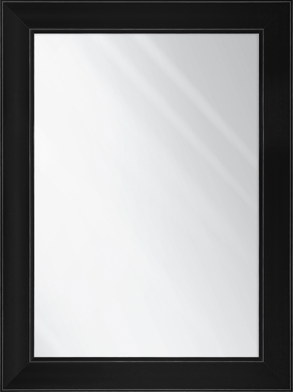 Ars Longa Provance miroir 83x83 cm carré noir PROVANCE7070-C