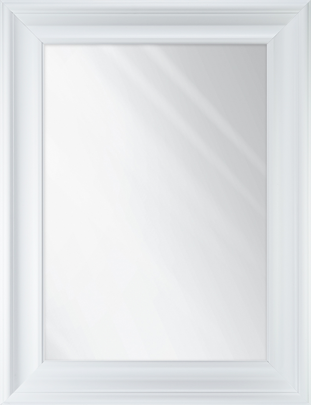 Ars Longa Verona miroir 88x88 cm carré blanc VERONA7070-B