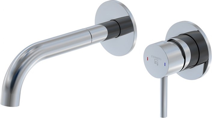 Steinberg 100 mitigeur de lavabo encastrée chrome 10018143