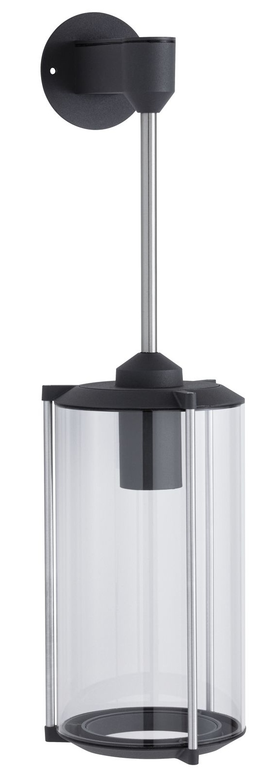 Paulmann Outdoor applique murale extérieure 1x60 W transparent-anthracite 94281