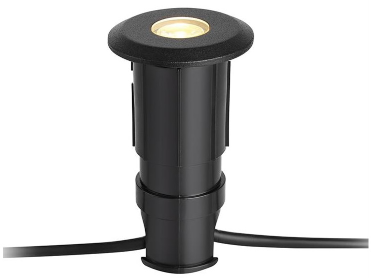 Markslöjd Garden 24 lampe de sol 1x3 W noir 107285