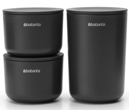 Brabantia ReNew kit d'accessoires 3 en 1 gris 281303