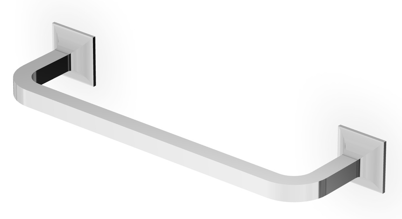 Zucchetti Bellagio porte-serviettes chrome ZAC520