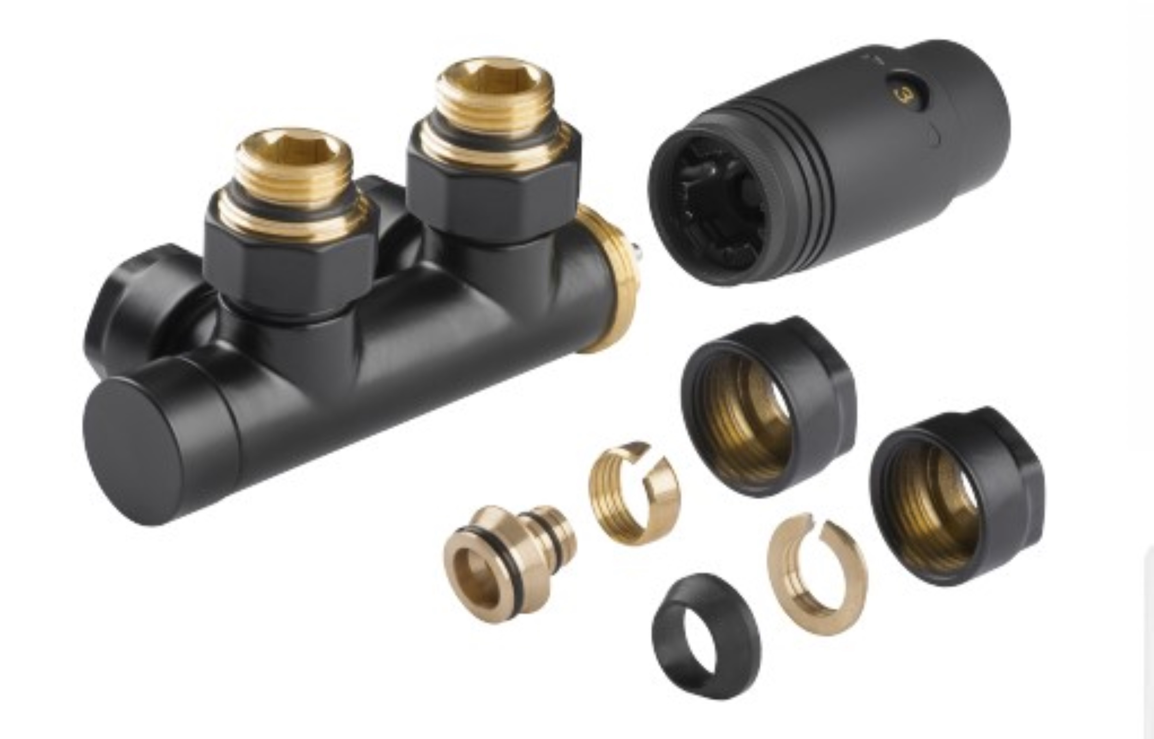 Invena PROV kit thermostatique noir CZ-91-015