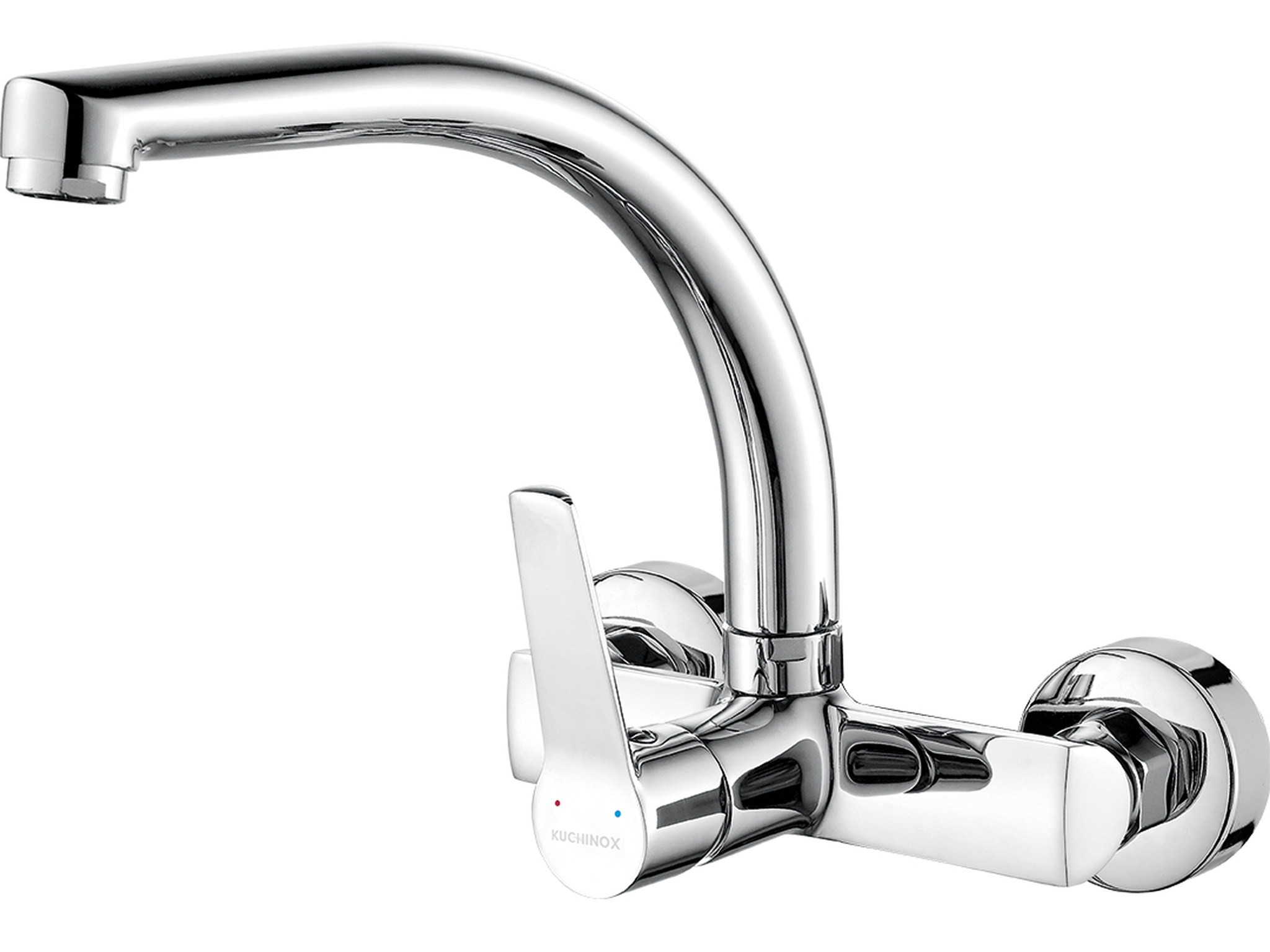 Kuchinox Vilava mitigeur de cuisine murale chrome BKW087D
