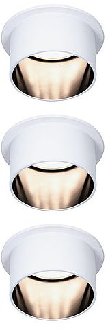 Paulmann Gil plafonnier 3x6 W blanc-noir 93377