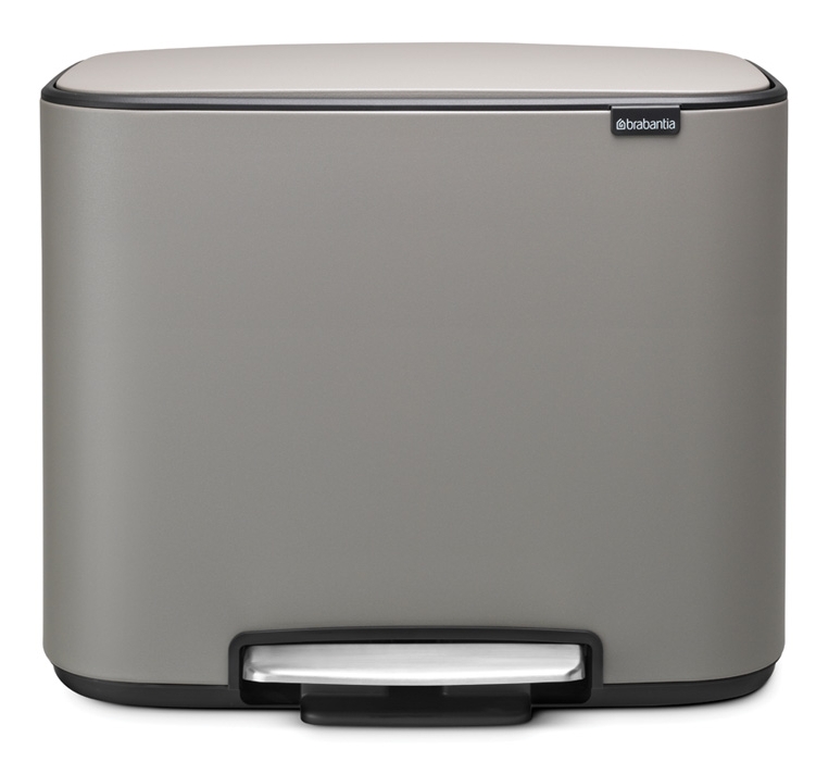 Brabantia Bo poubelle 33 l gris 121524