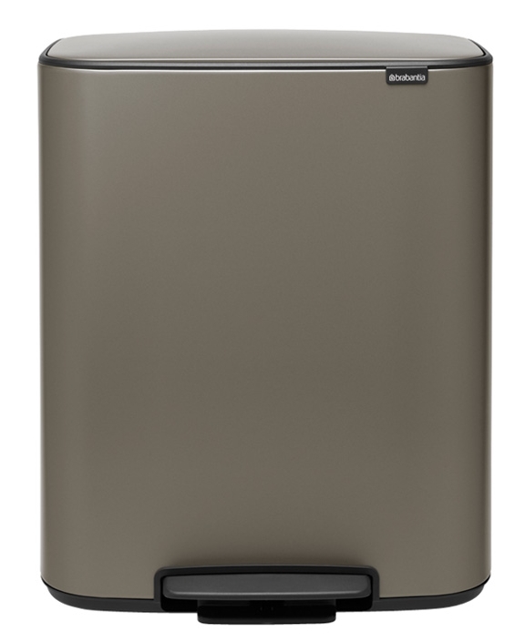 Brabantia Bo poubelle 60 l gris 211409