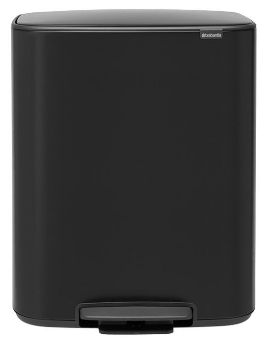 Brabantia Bo poubelle 60 l noir 211362