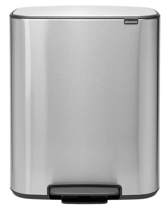 Brabantia Bo poubelle 60 l acier 211461