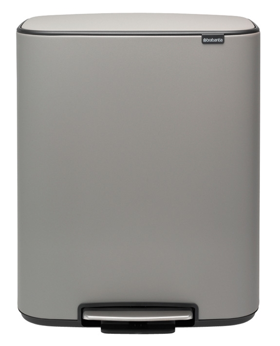 Brabantia Bo poubelle 60 l gris 211485