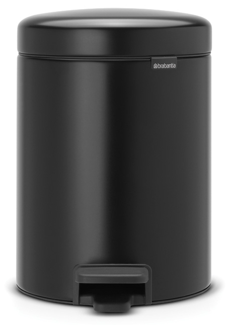 Brabantia NewIcon poubelle 5 l noir 112928