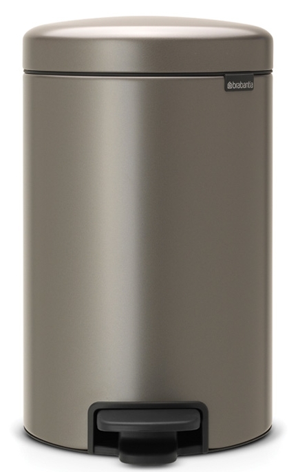 Brabantia NewIcon poubelle 12 l gris 113628
