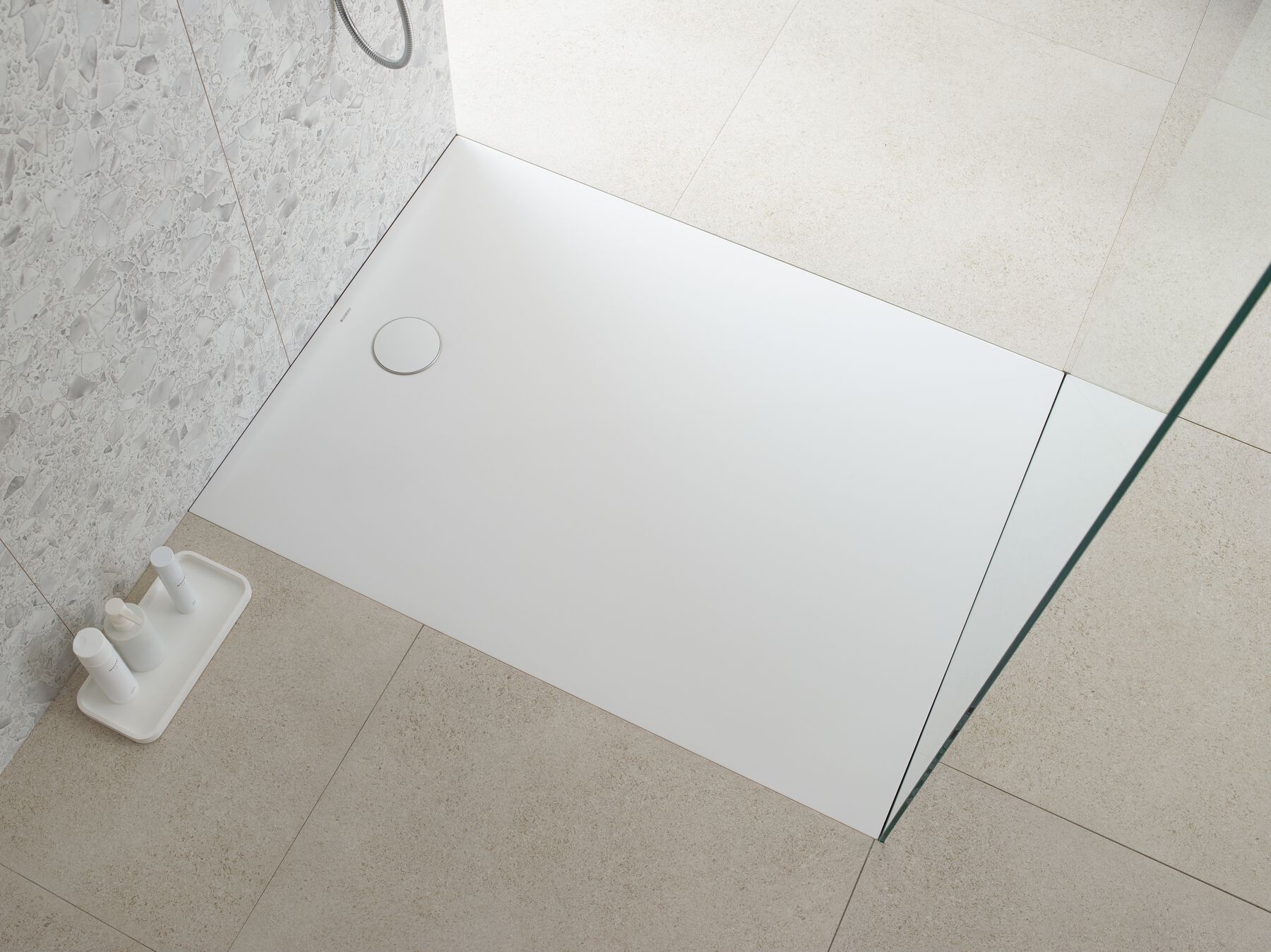 Geberit Olona receveur de douche rectangulaire 100x80 cm blanc 550.909.00.1