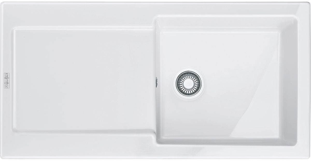 Franke Maris évier en céramique 100x51 cm blanc 124.0379.960