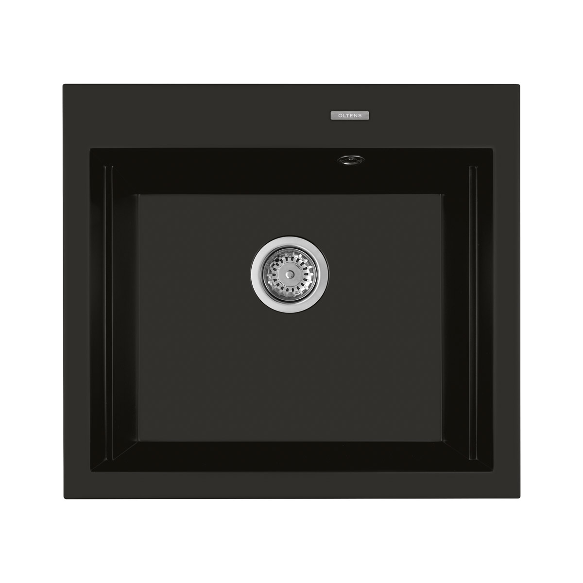 Oltens Gravan évier en granit 57x51.5 cm noir 72000300