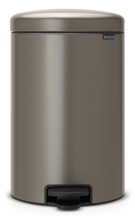Brabantia NewIcon poubelle 20 l gris 114045