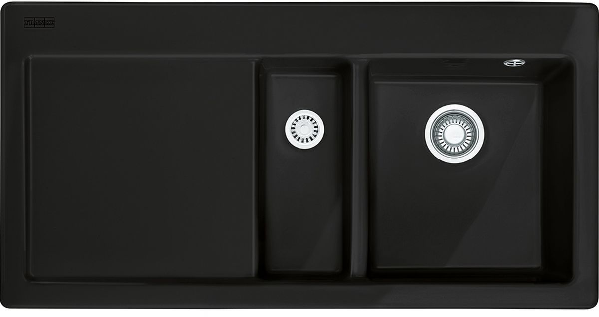 Franke Mythos évier en céramique 100x51 cm noir 124.0442.534