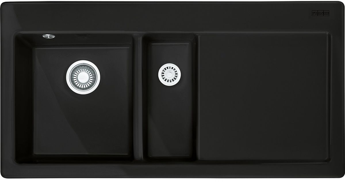 Franke Mythos évier en céramique 100x51 cm noir 124.0442.535