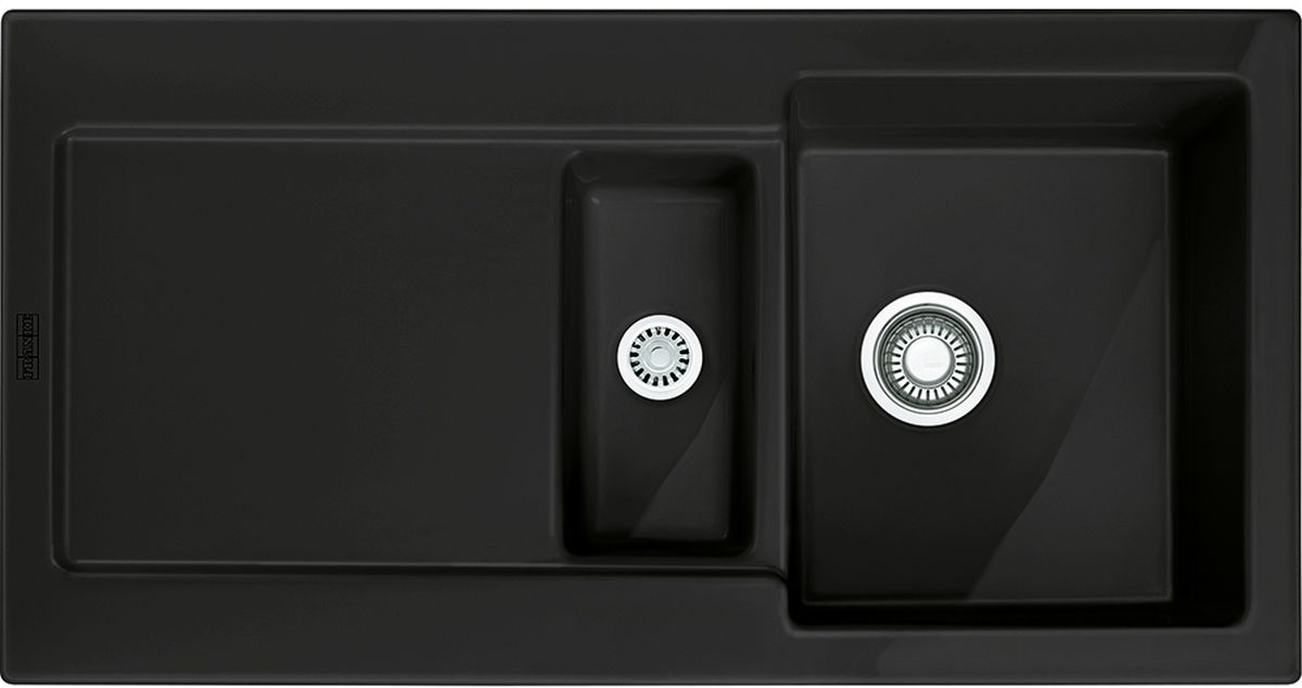Franke Maris évier en céramique 100x51 cm noir 124.0442.554