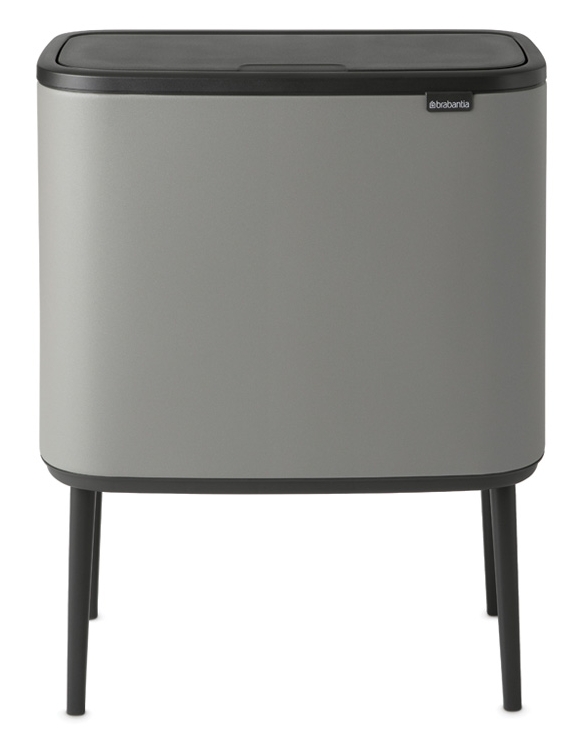 Brabantia Bo poubelle 33 l gris 127229