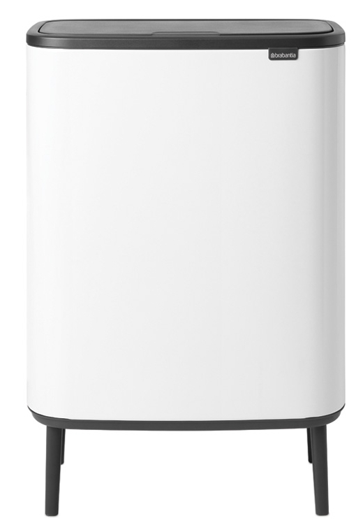 Brabantia Bo poubelle 60 l blanc 130601