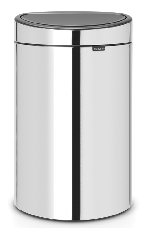 Brabantia Touch Bin poubelle 40 l acier-gris 112881