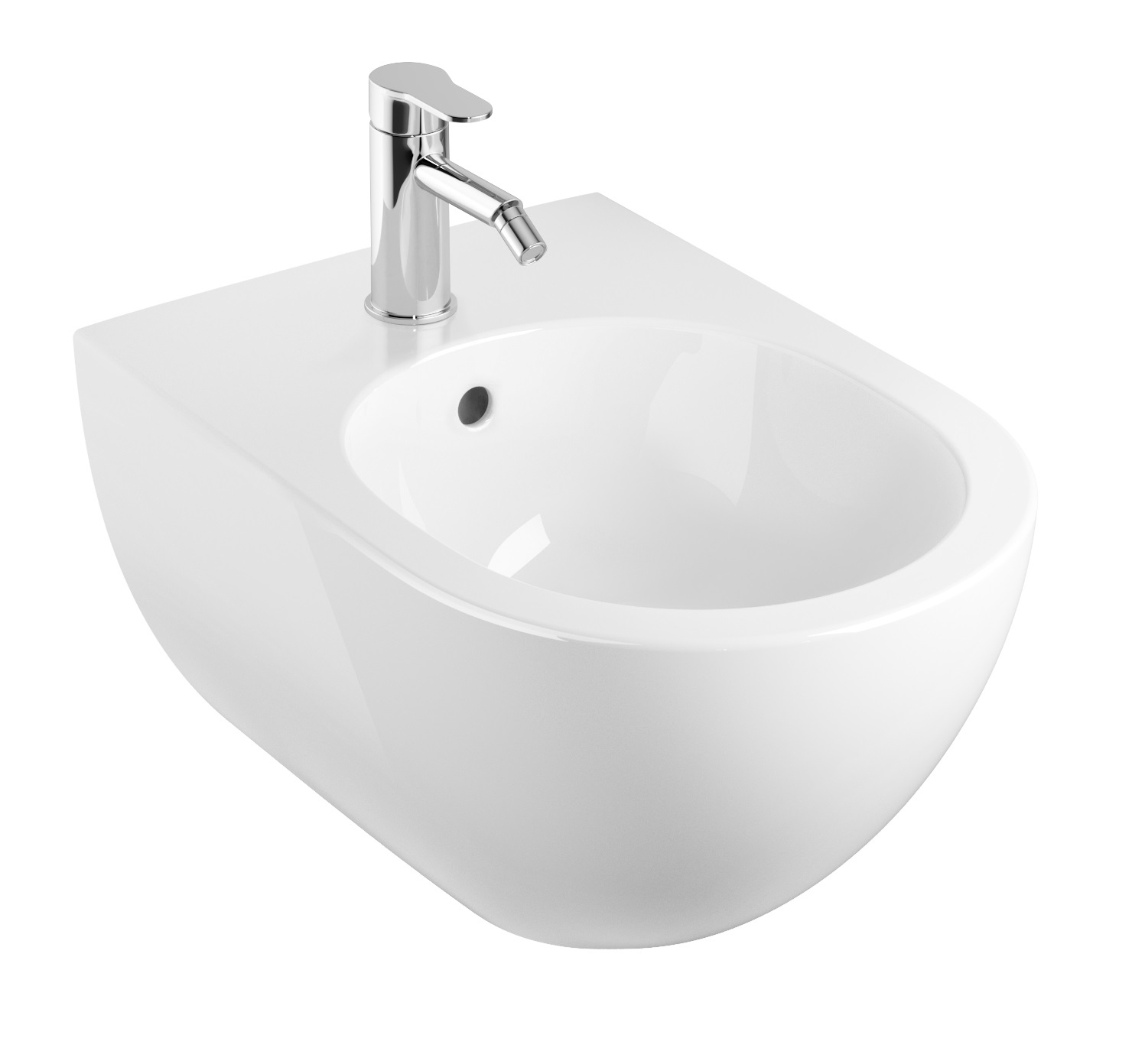 Geberit One bidet suspendu blanc 500.690.01.1