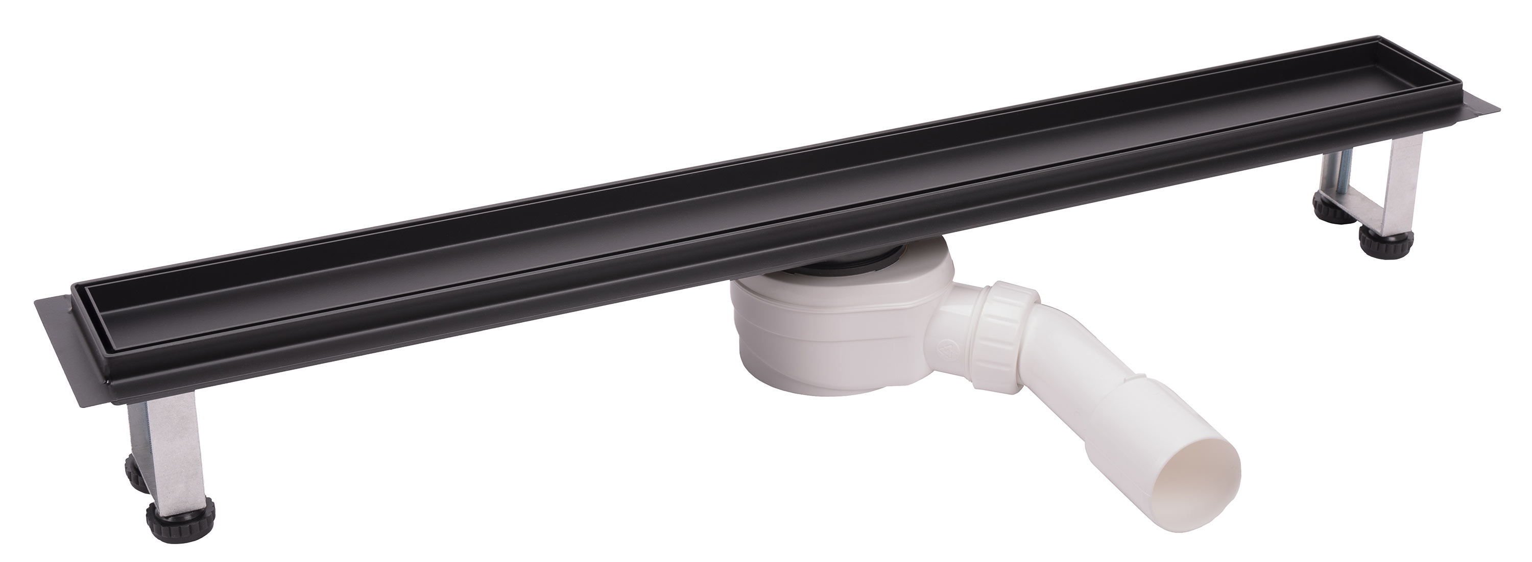 Ferro drain de douche 80 cm noir OLP1-80-BL