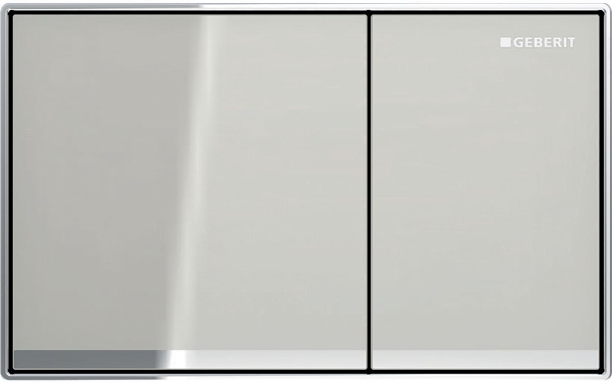 Geberit Omega60 bouton de chasse d'eau pour WC || 115.081.JL.1