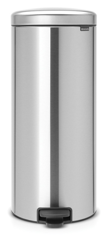 Brabantia NewIcon poubelle 30 l acier-noir 111822