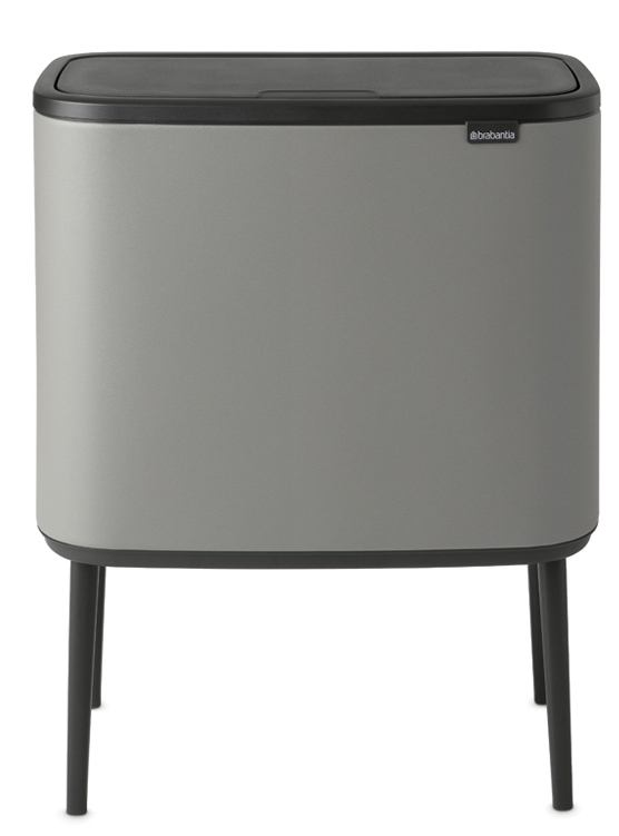 Brabantia Bo poubelle 34 l gris 127243