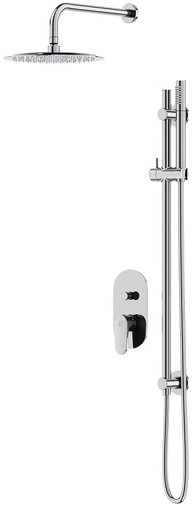 Cersanit Inverto ensemble de douche encastré chrome S952-005
