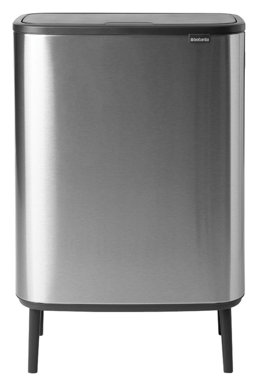 Brabantia Bo poubelle 60 l acier 130267