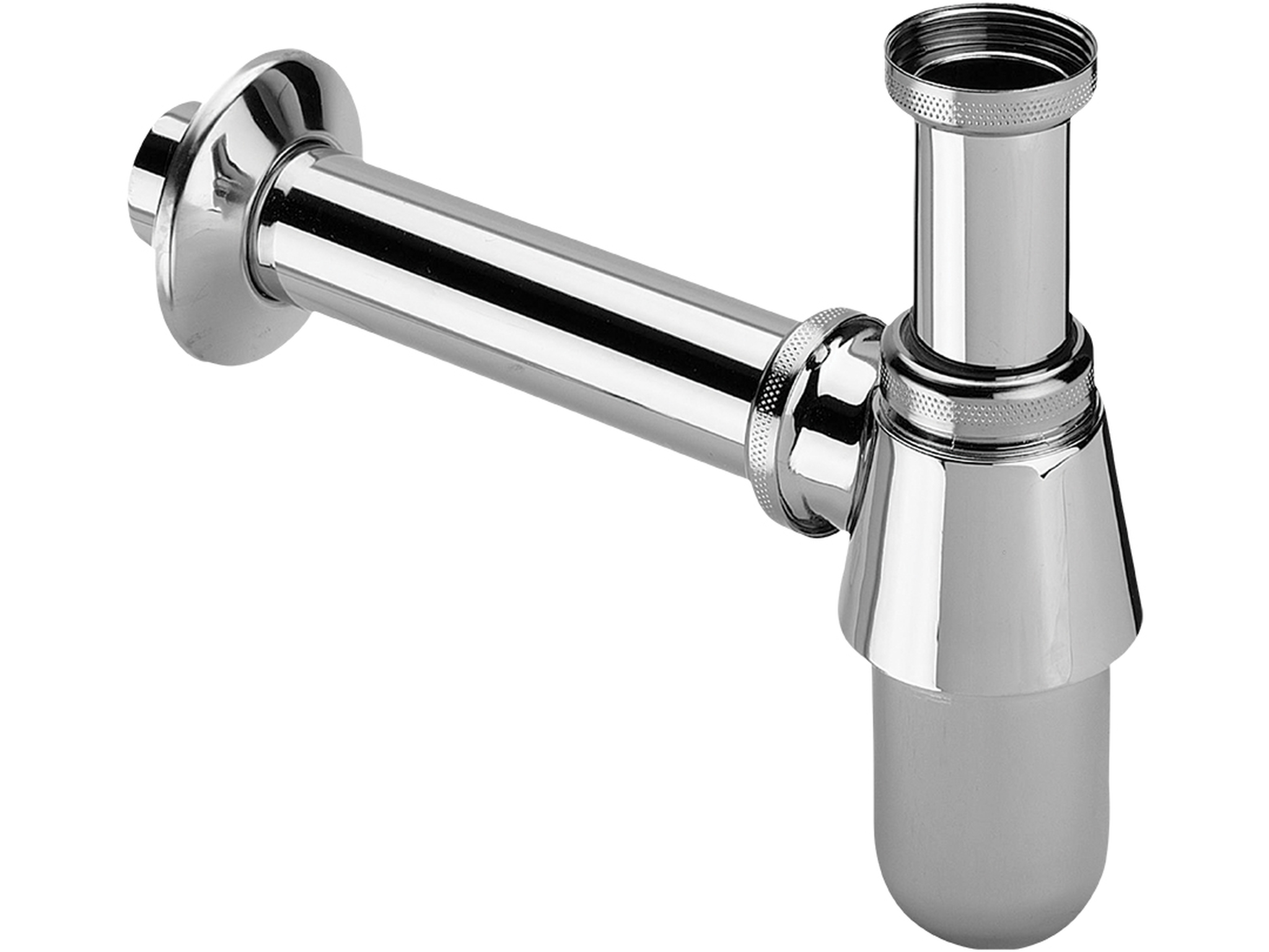 Kuchinox siphon de lavabo en bouteille chrome CKS063D
