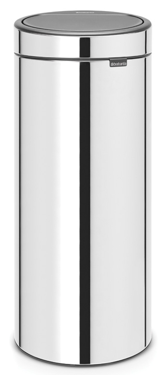 Brabantia Touch Bin poubelle 30 l acier-gris 115325