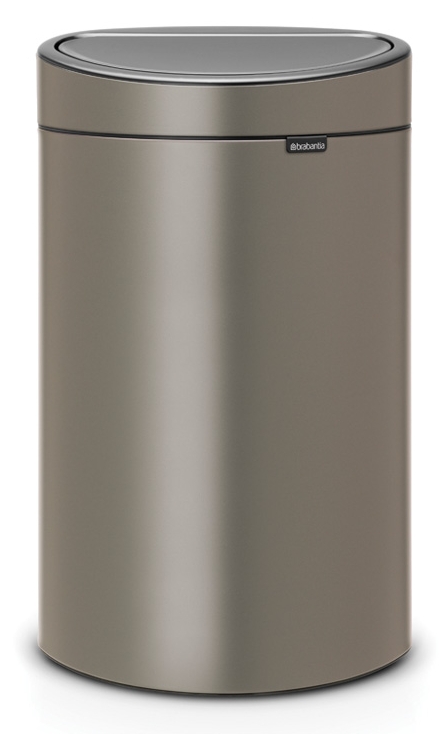Brabantia Touch Bin poubelle 40 l gris 114908